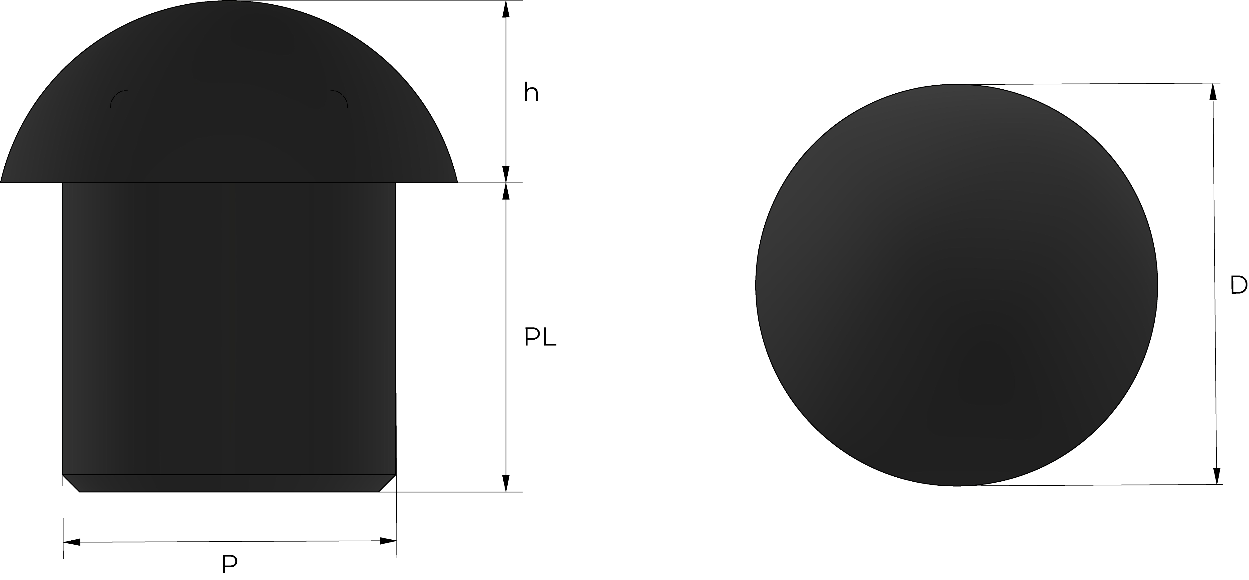 Dome Plug Dome Plugs For Hazardous Cable Glands