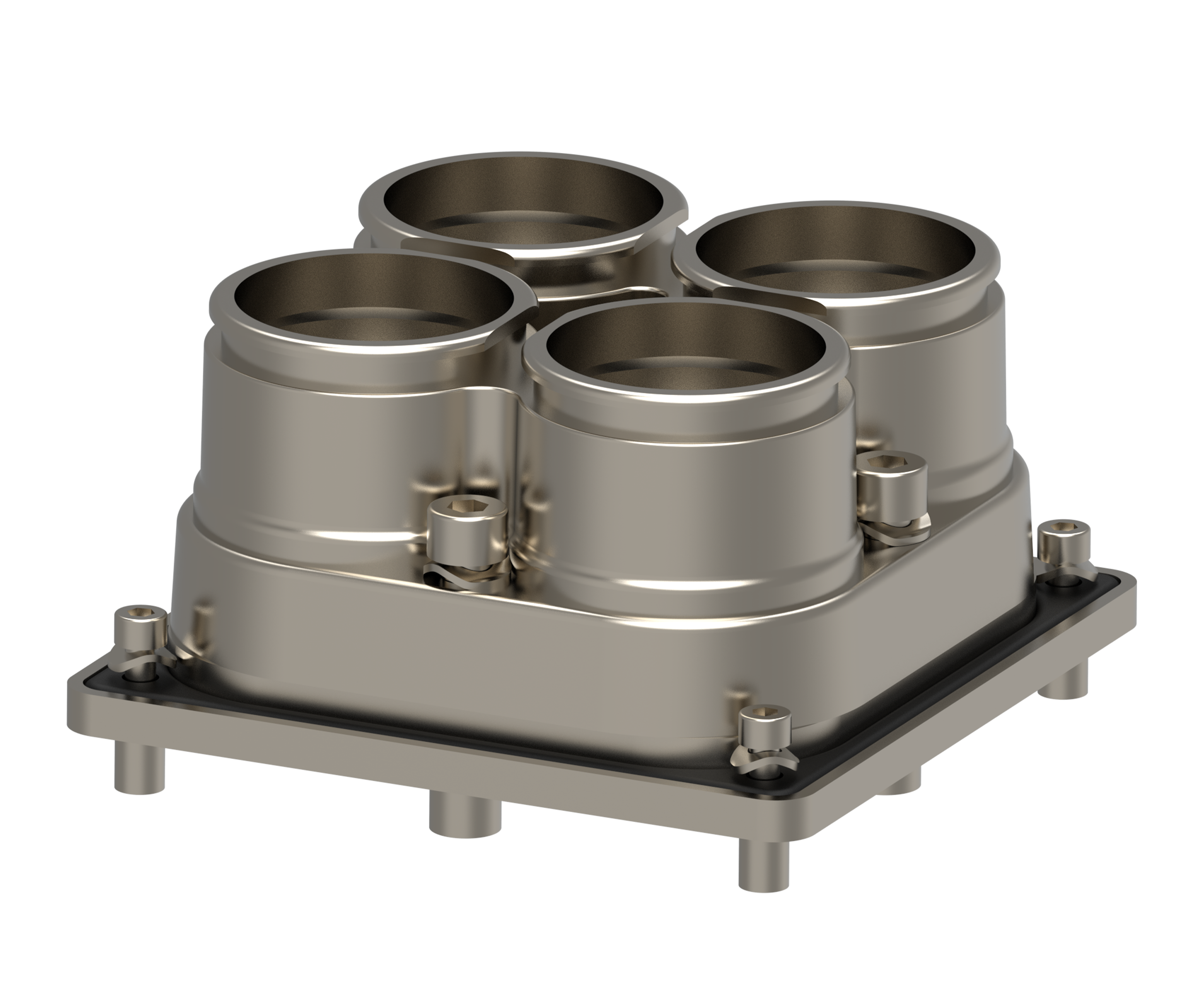 Quadro Metal Cable Plates