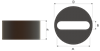 Picture of 10,0-14,0mm / 7,0-12,0mm / B=6,0mm
