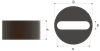 Picture of 10,0-14,0mm / 7,0-12,0mm / B=6,5mm
